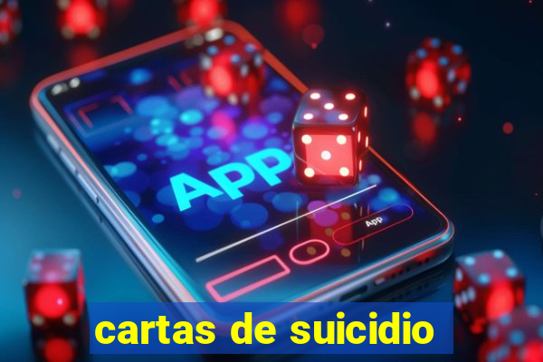 cartas de suicidio